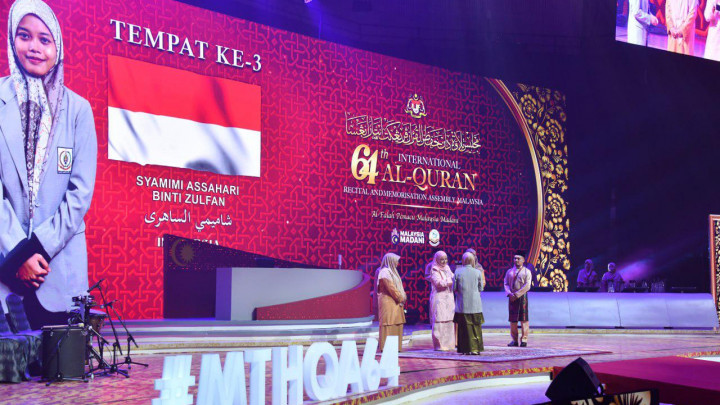 Top! Delegasi Indonesia Sabet Juara III MTQ Internasional di Malaysia