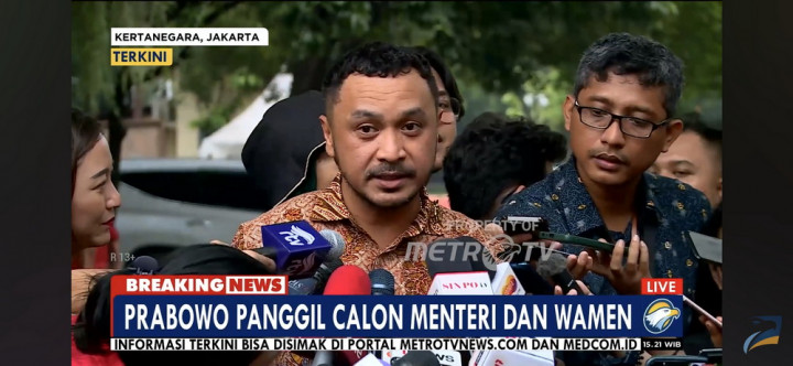 Giring Bakal Bantu Bidang Kebudayaan di Kabinet Prabowo