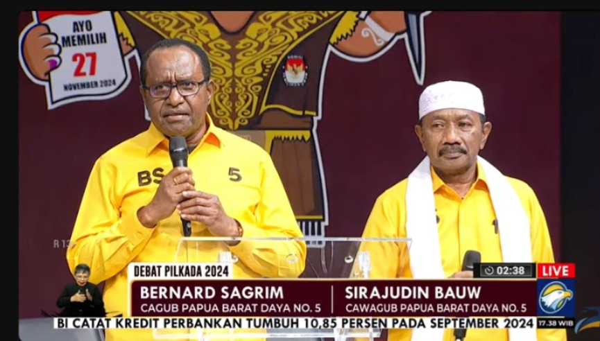 Paham Modal, Bernard Sagrim-Sirajudin Bauw Yakin Bisa Pecahkan Masalah di Papua Barat Daya