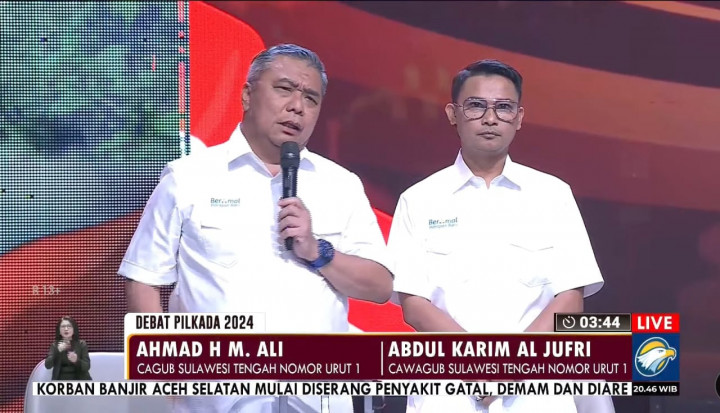 Paslon BERAMAL Tawarkan Sejumlah Gagasan untuk Sulteng Sejahtera Berkelanjutan