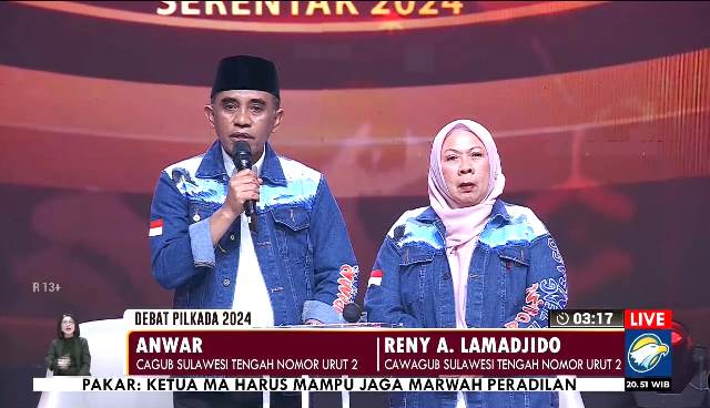Penjelasan Anwar-Reny Soal Sekolah Bertaraf Internasional di Sulteng