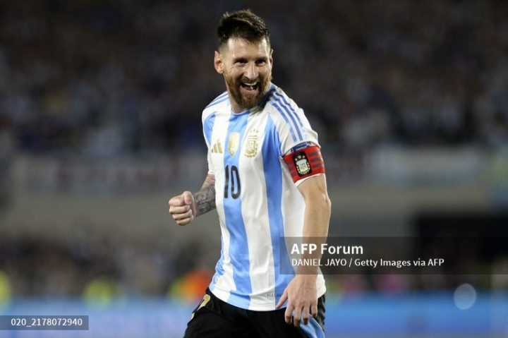 <i>Hattrick</i> Melawan Bolivia, Lionel Messi Menyamai Rekor Cristiano Ronaldo