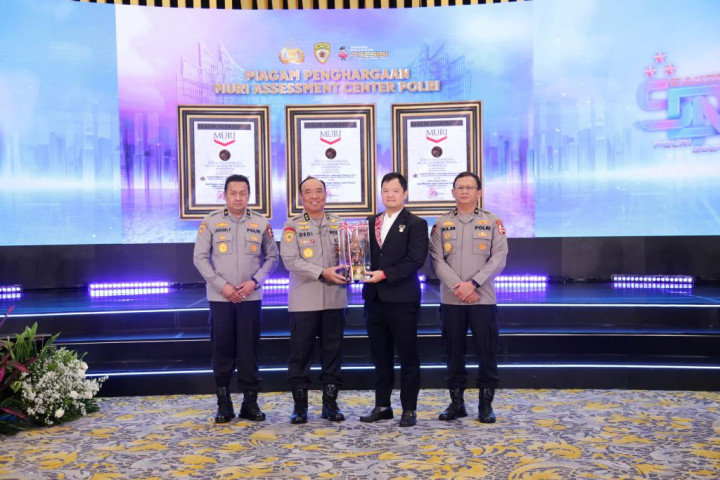 SSDM Polri Raih 3 Rekor MURI