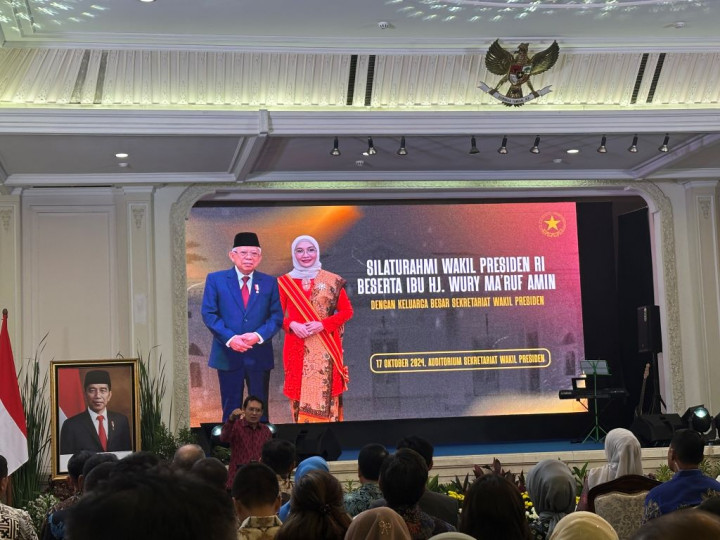 Gelar Perpisahan, Ma’ruf Amin: Terima Kasih dan Mohon Maaf