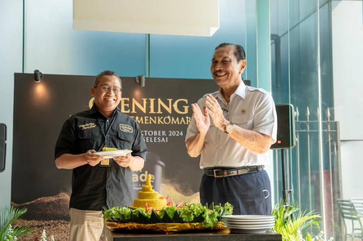 Gerai ke-43 The Gade Coffee and Gold Hadir di Kemenkomarves