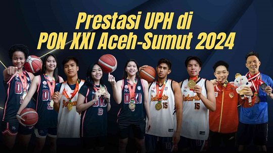 Atlet Mahasiswa UPH Boyong Medali Emas hingga Perunggu di PON XXI Aceh-Sumut