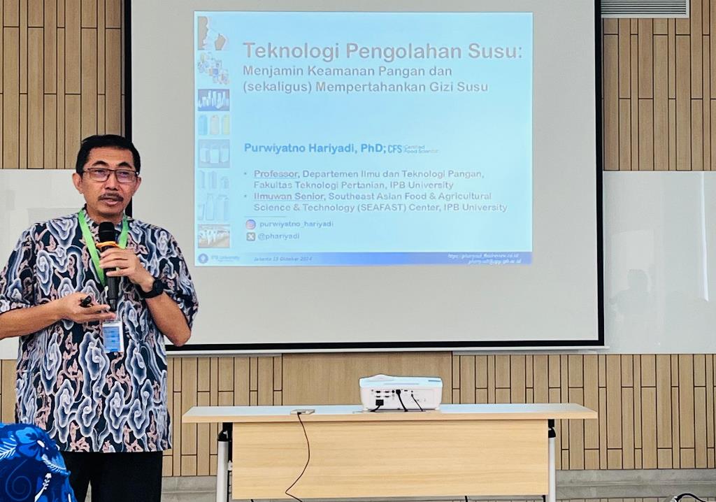 Ahli Teknologi Pangan IPB Prof. Dr. Purwiyatno Hariyadi. Dok. A. Firdaus/Medcom