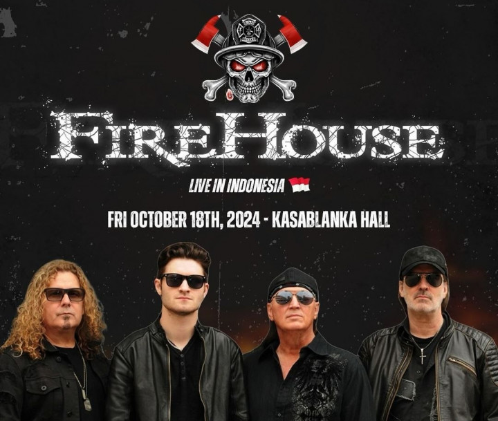 FireHouse Siapkan Kejutan dalam Konser di Jakarta Malam Ini