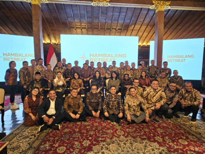 Pengamat Politik M Qodari Ikut Pembekalan Bersama Calon Wamen Kabinet Prabowo-Gibran