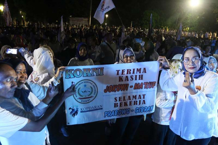 Relawan Gelar Doa Bersama Transisi Pemerintahan Berjalan Lancar dan Sukses