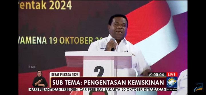 Cawagub Papua Pegununungan Natan Jelaskan Komitmennya soal Beri Makan Masyarakat