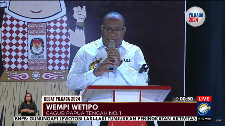 Cagub Wempi Watipo Sebut Freeport Tak Beri Manfaat Signifikan ke Masyarakat Papua Tengah