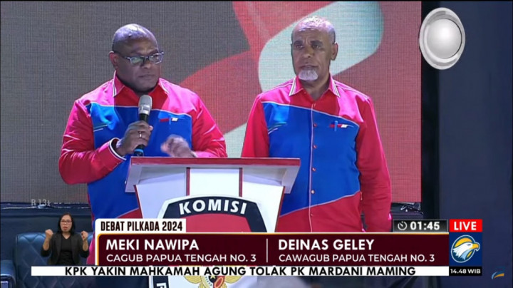 Meki Nawipa-Deinas Galey Suarakan ‘Papua Tengah Emas’ yang Adil dan Harmonis