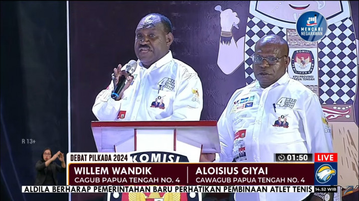 Willem Wandik-Aloisius Giyai: Pemimpin Harus Bisa Jaga Stabilitas Wilayah