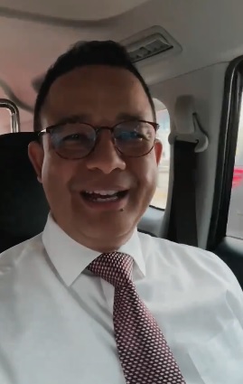 Hadiri Pelantikan Prabowo-Gibran, Anies Unggah Video OTW Gedung MPR