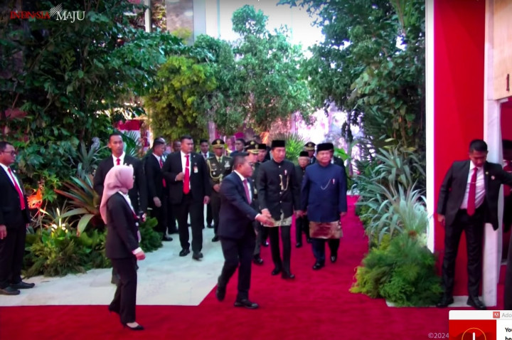 Wow! Ternyata Didit Prabowo yang Rancang Dekorasi Pelantikan Presiden-Wapres Nan Asri