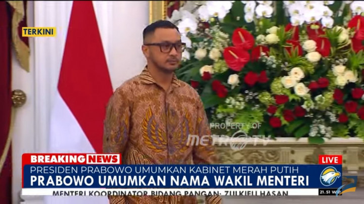 Dari Vokalis Band ke Wamen Kebudayaan, Ini Profil Giring Ganesha