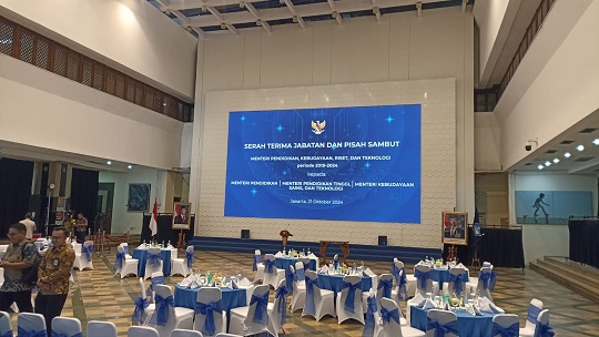 Jelang Sertijab Tiga Menteri Baru Bidang Pendidikan dan Kebudayaan, Begini Suasana Kantor Nadiem Makarim