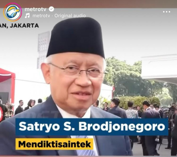 Menteri Dikti-Sainstek Satryo Bakal Hadirkan Metode Pembelajaran Baru di Perguruan Tinggi