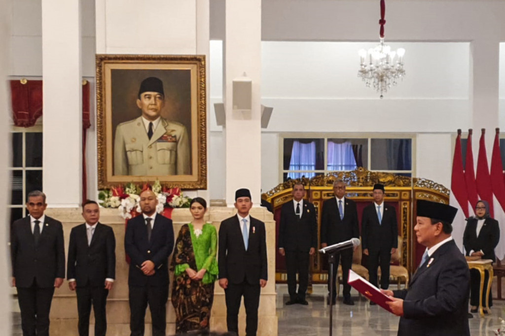 Sebanyak 56 Wamen Resmi Dilantik