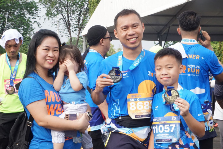 ISOPLUS Run Surabaya 2024 Nyaman Diikuti Keluarga