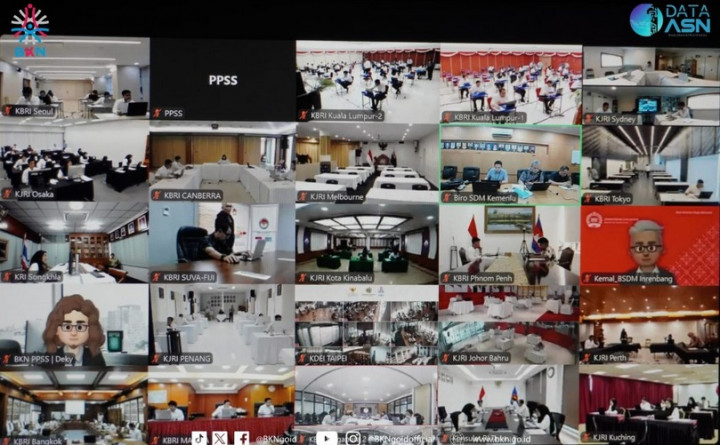 1.190 Pelamar Ikut SKD CPNS 2024 di Luar Negeri