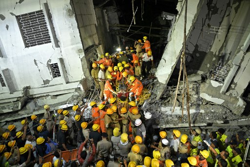 Bangunan di Bengaluru India Runtuh, 5 Orang Tewas