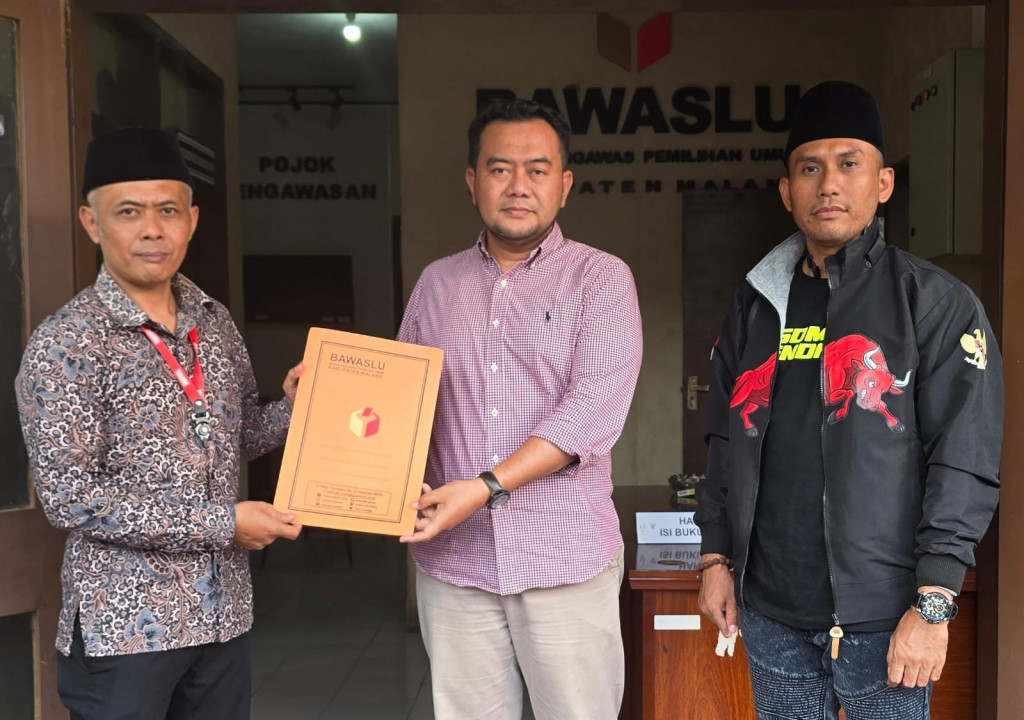 Kades di Malang Tak Netral, Paslon Sanusi-Lathifah Lapor ke Bawaslu