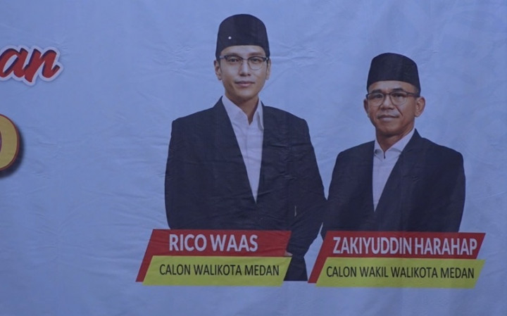 Cawalkot Medan Rico Waas Perkenalkan Program Curhat jika Terpilih sebagai Wali Kota
