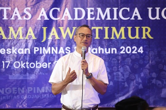 Kisah Ketum KAGAMA Jatim, Pernah Dilempar Skripsi Kini Sukses Jadi Direktur Ajinomoto