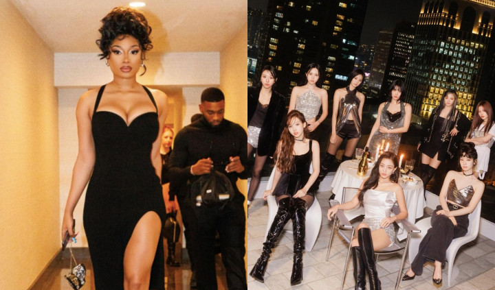 Megan Thee Stallion Kolaborasi dengan TWICE di Lagu Mamushi Versi Remix