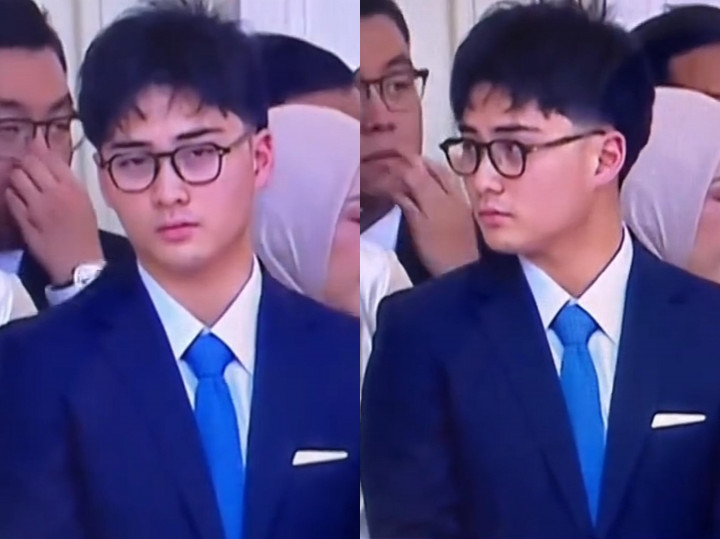 Sosok Kyran Djiwandono di Pelantikan Presiden Bikin Salfok Warganet, Siapa Dia?