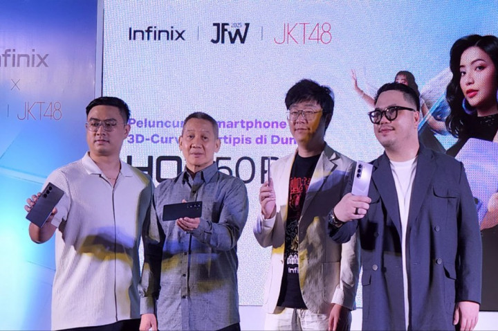 Infinix Luncurkan Hot 50  Pro+ Bersama JKT48