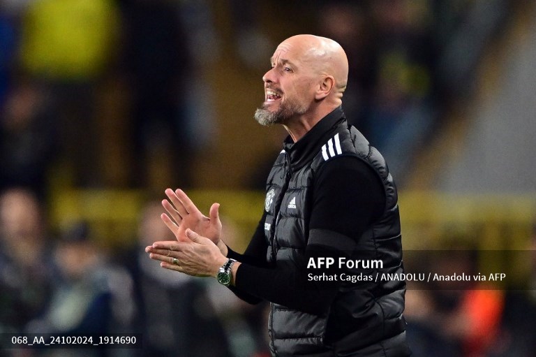Erik Ten Hag-Foto AFP