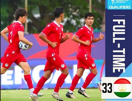 Timnas Tajikistan Gulung Guam 33-0!