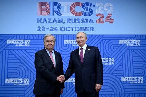 Di KTT BRICS, Sekjen PBB Kritik Invasi Rusia di Ukraina