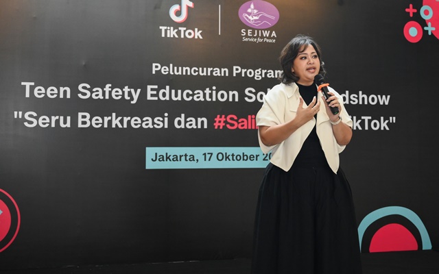 Seru Berkreasi dan program saling jaga di TikTok ajak remaja aman di ruang digital. (Foto: Dok. Istimewa)