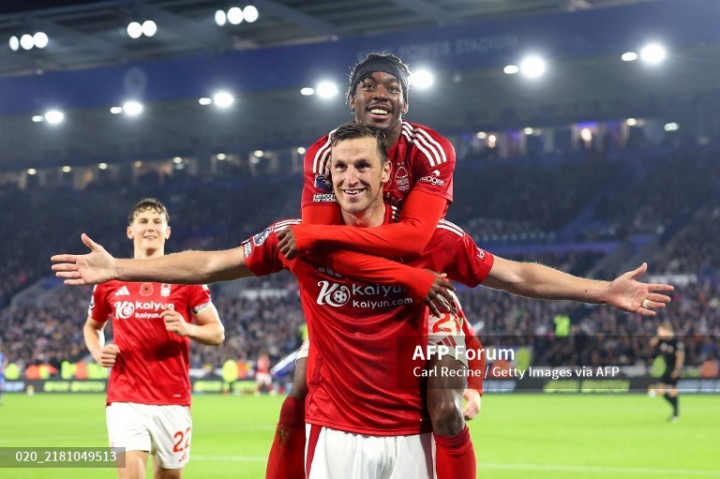 Liga Inggris: Forest Permalukan The Foxes 1-3, Chris Wood Cetak Dua Gol