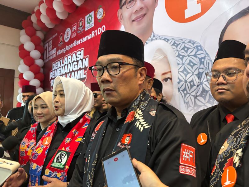RK: Hasil Survei Bukan Penentu Kemenangan