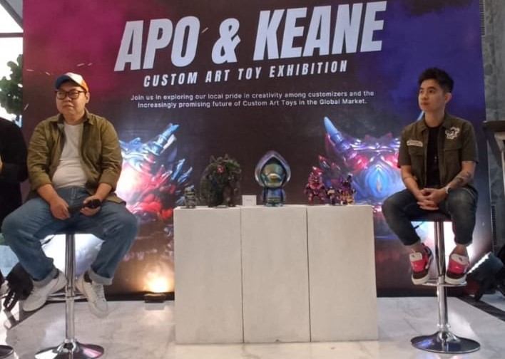 Puluhan Custom Art Toy Dipamerkan Apo dan Keane