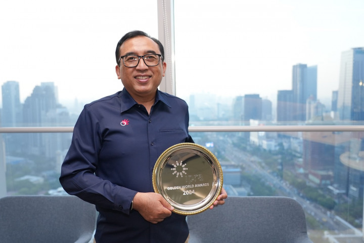 Telkom Menang Golden World Award 2024