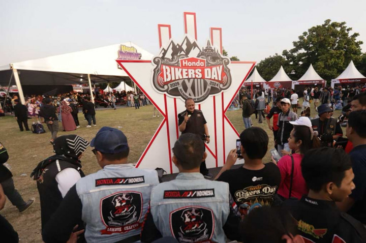 Puluhan Ribu Bikers Bikin Riuh dalam Honda Bikers Day