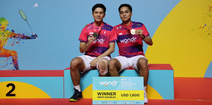 Indonesia International Challenge 2024: Rahmat/Yere Sabet Gelar Juara