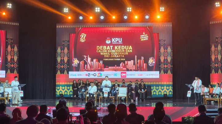 Momen Moderator Tegur Pendukung Paslon Pilkada Jakarta: Kami Punya Hak untuk Mengeluarkan Anda