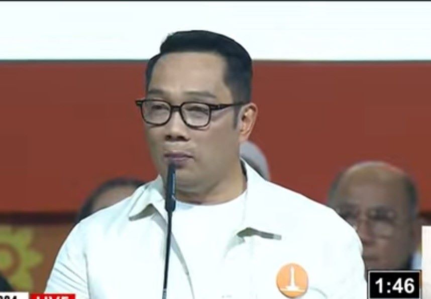 Singgung Ayu Ting Ting, Ridwan Kamil Sampaikan Pantun Soal Stunting