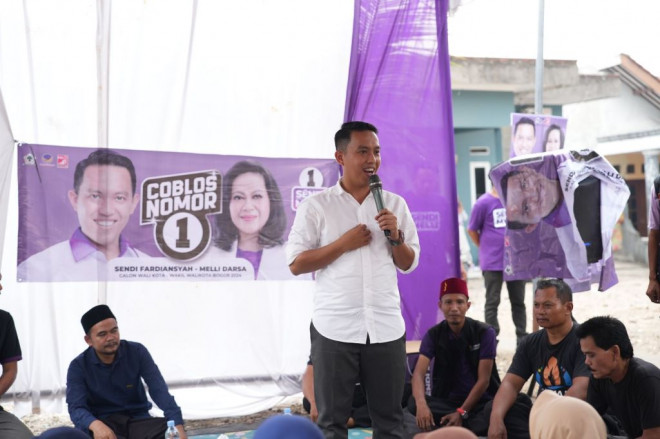 Calon Wali Kota Bogor nomor urut satu, Sendi Fardiansyah. Foto: Dok istimewa