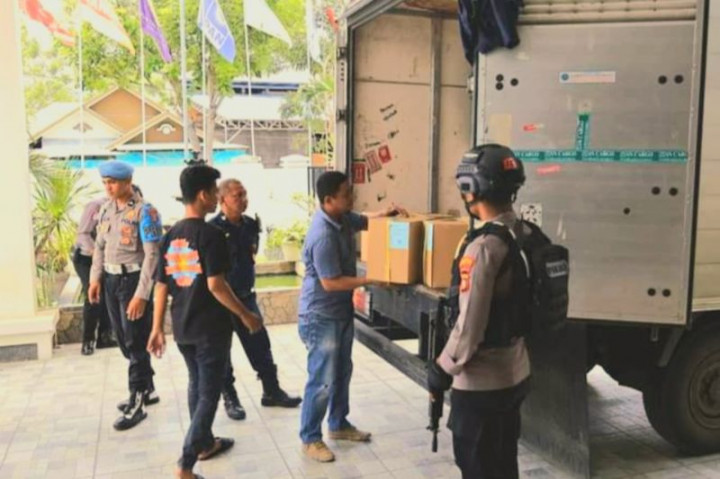 KPU Kota Gorontalo Mulai Menerima Logistik Pilkada 2024