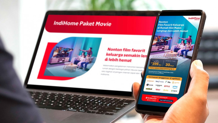 Telkomsel Umumkan Harga IndiHome Paket Movie Terbaru, Berapa?