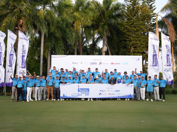 APJATEL Fun Golf Tournament 2024 Perkuat Kerja Sama Antar Anggota