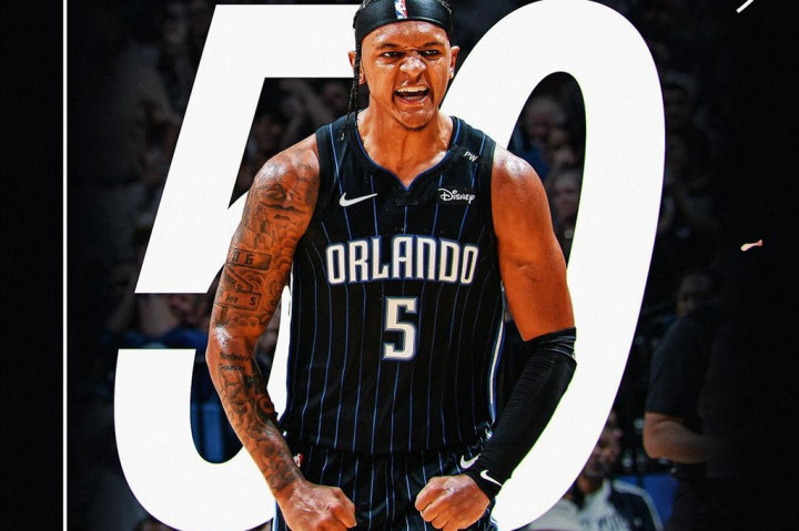 NBA: Banchero Cetak 50 Poin, Magic Tekuk Pacers 119-115